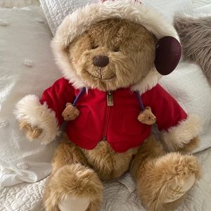 Harrods Teddy Bear 2007 Christmas, New With Tags, Collectible Holiday Bear